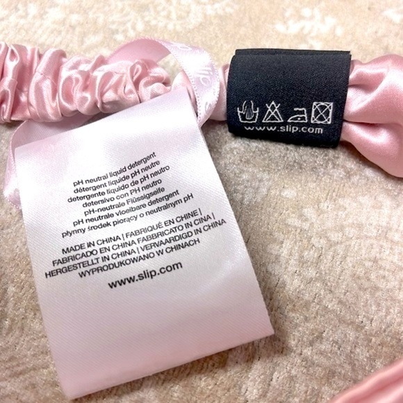 Brand New Slip Pure Silk Pale Pink Mulberry Twist Knot Headband for Hair - Picture 13 of 14